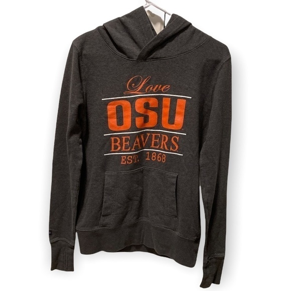 Jansport OSU Beavers Est. 1868 Gray Hoodie Women’s Medium - Picture 1 of 4